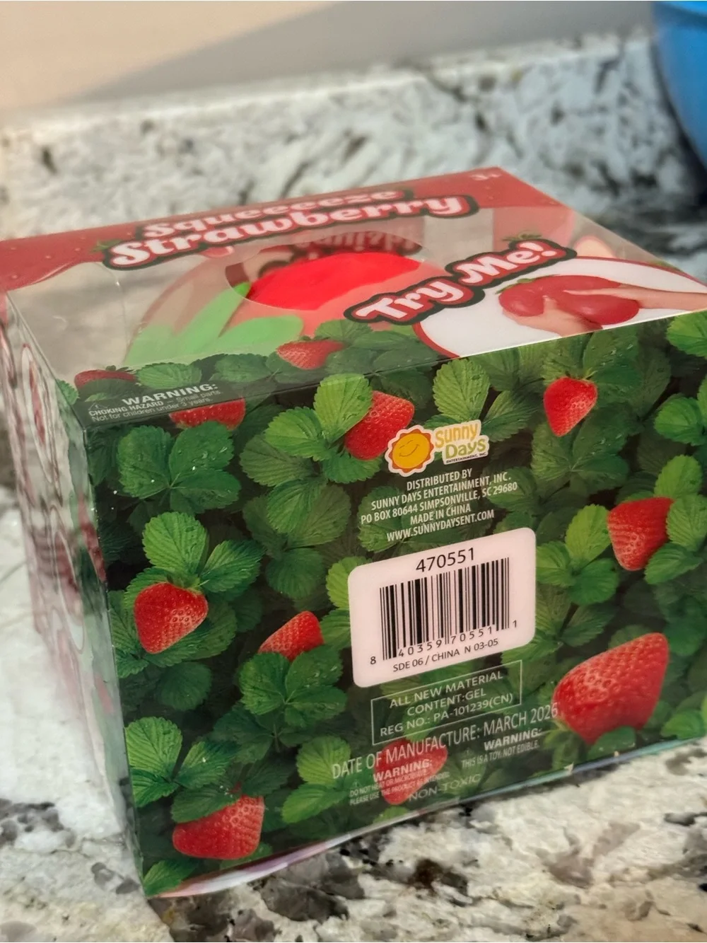 Sensory Toy - Red & Green
